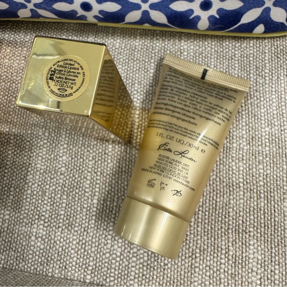 Estee Lauder Re Nutriv 5pc Set (Cleanser, Eye Creme, Limited Edition Lipstick)_6